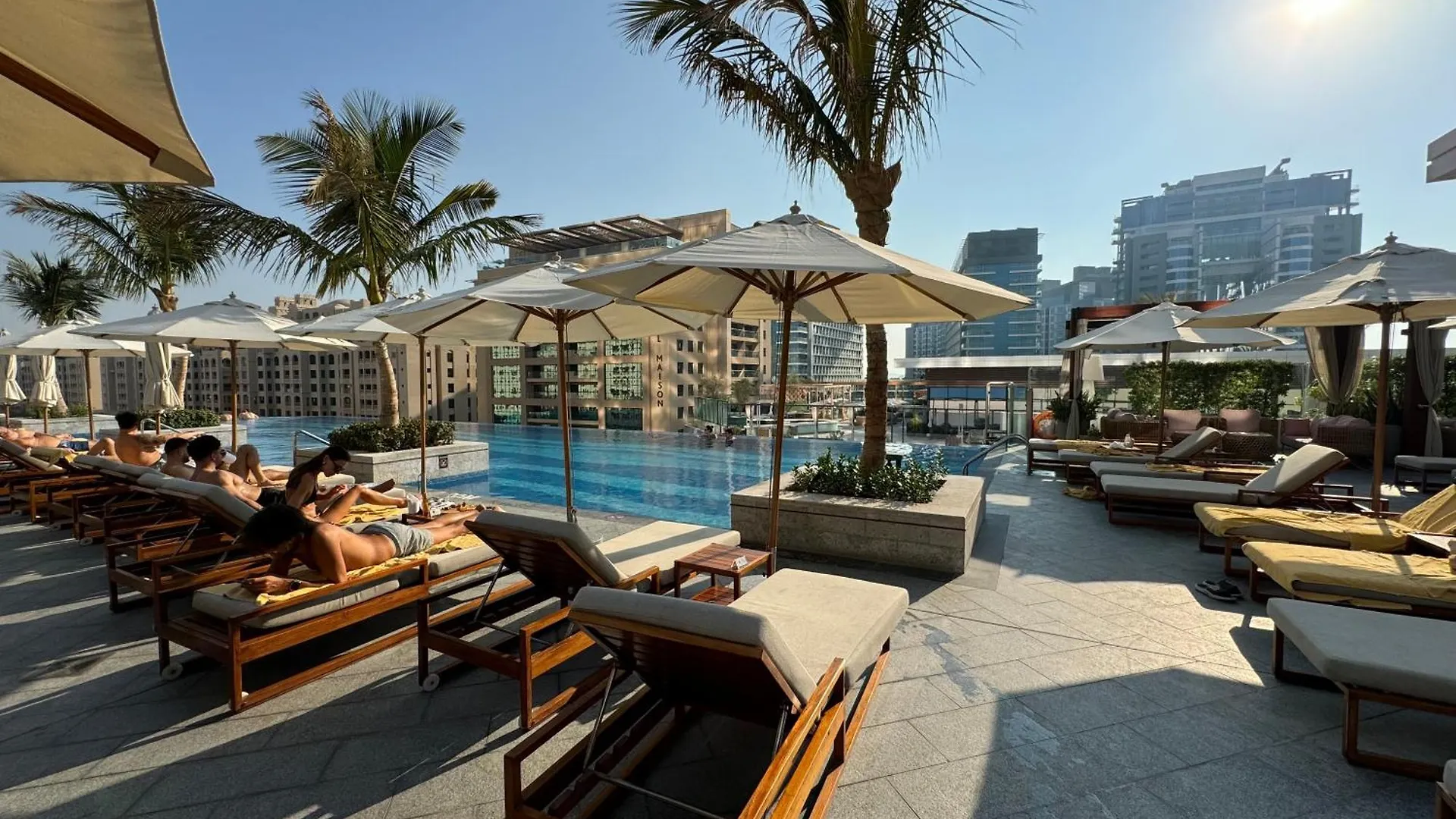 شقة Sea View Studio By By St Regis 5 Stars Infinity Pool دبي