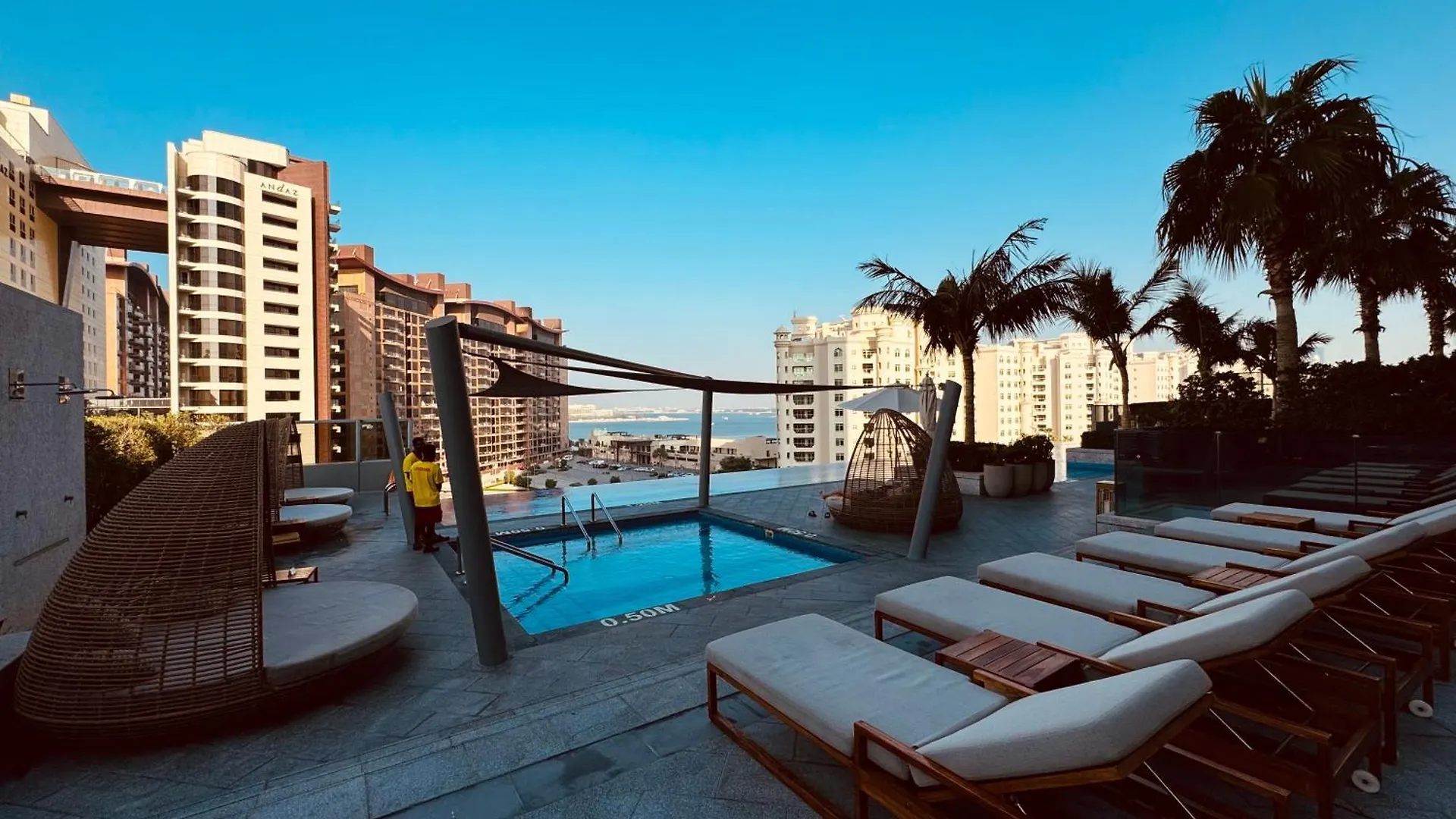 Sea View Studio By By St Regis 5 Stars Infinity Pool دبي الإمارات العربية المتحدة